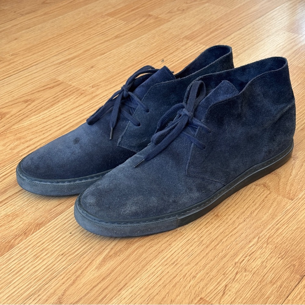🚨🚨Send offers!!!🚨🚨 Common Projects Navy Suede Chukka Boots